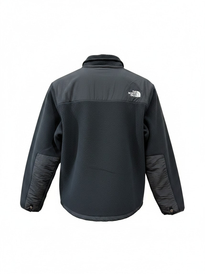 The North Face Black Denali Fleece Jacket with Contrast Softshell Panels