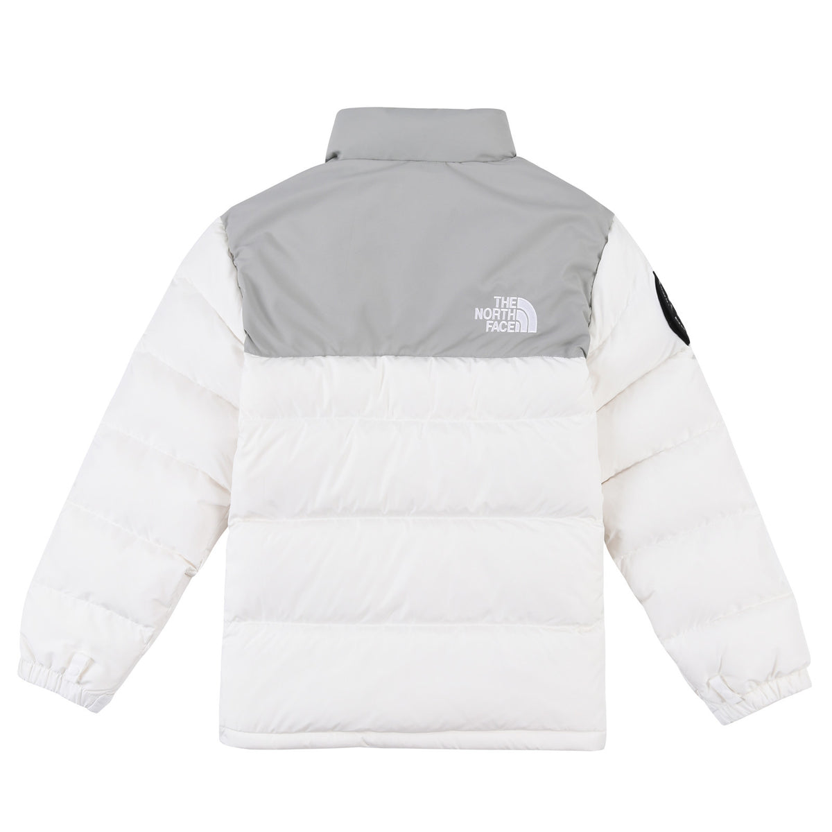 The North Face White and Grey 1992 Nuptse 30th Anniversary Down Jacket