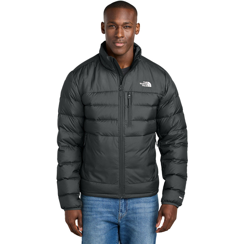 The North Face Black Aconcagua 2 Down Jacket 650-Fill with Chest Zip Pocket