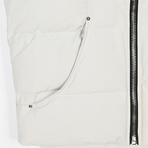 Moose Knuckles Ivory Heritage Graphic Down Vest