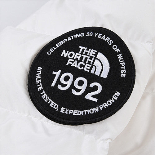 The North Face White and Grey 1992 Nuptse 30th Anniversary Down Jacket