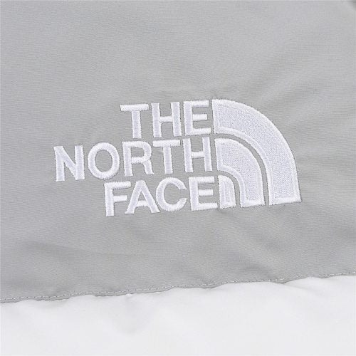 The North Face White and Grey 1992 Nuptse 30th Anniversary Down Jacket