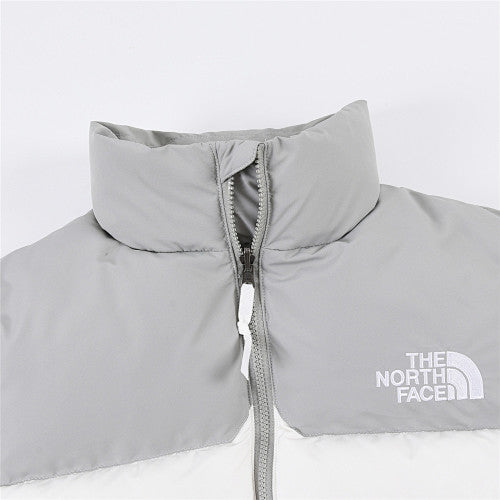 The North Face White and Grey 1992 Nuptse 30th Anniversary Down Jacket