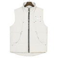 Moose Knuckles Ivory Heritage Graphic Down Vest