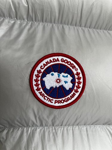 Canada Goose White Down Vest Freestyle