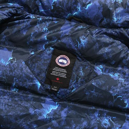 Canada Goose Navy Camo Lightweight Packable Down Jacket