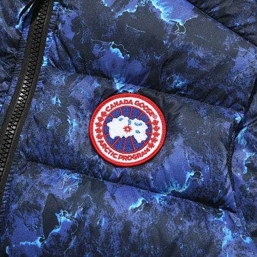 Canada Goose Navy Camo Lightweight Packable Down Jacket