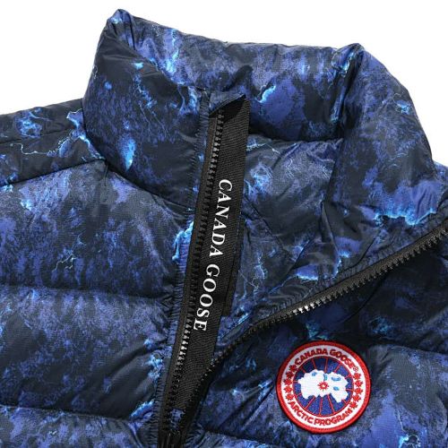 Canada Goose Navy Camo Lightweight Packable Down Jacket