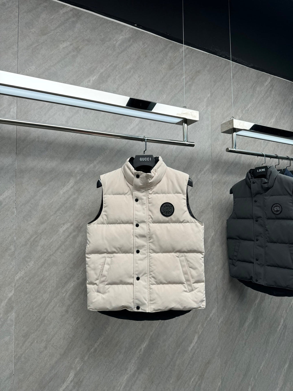 Canada Goose Cream Down Vest Fusion Fit
