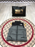 The North Face Grey 700 Down Nuptse Vest