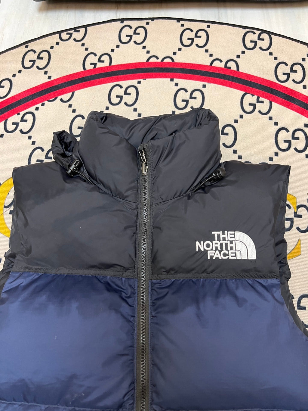The North Face Navy 700 Down Nuptse Vest