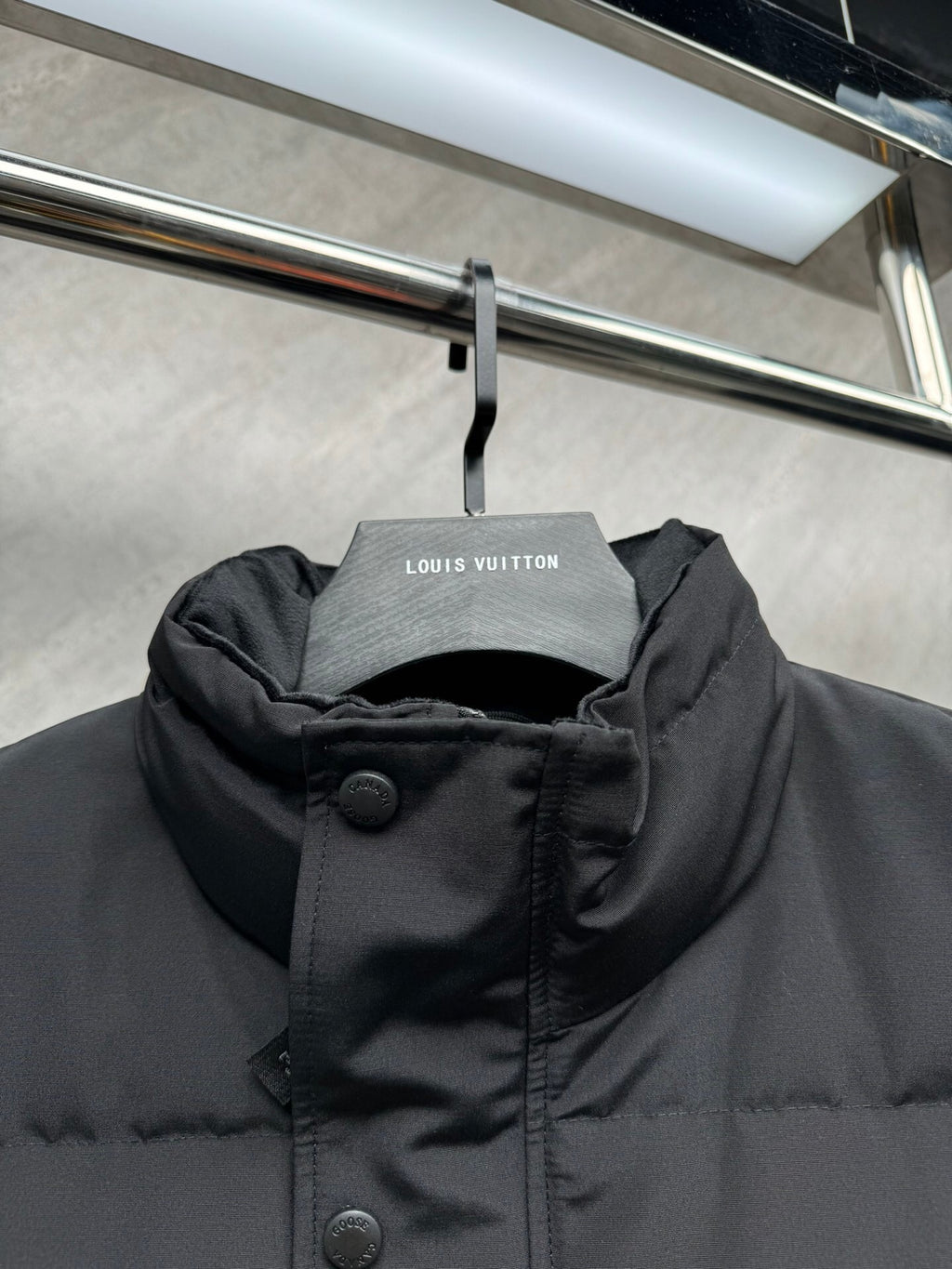 Canada Goose Black Down Vest Fusion Fit