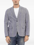 DISTRETTO 12 Prince of Wales check blazer