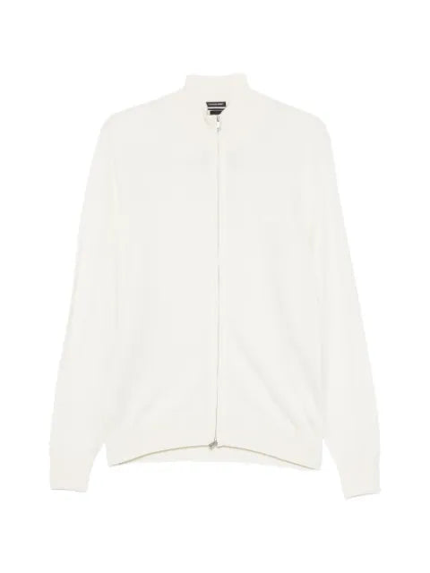 BOSS Balonso zip-up cardigan