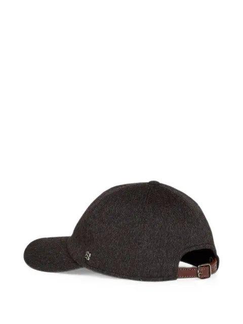 Tagliatore paneled wool baseball cap