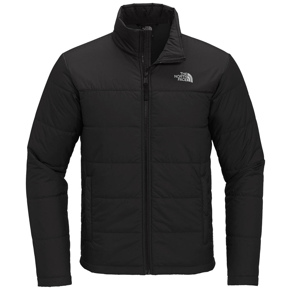 The North Face Black Tamburello Synthetic Insulated Jacket with Panel Quilting