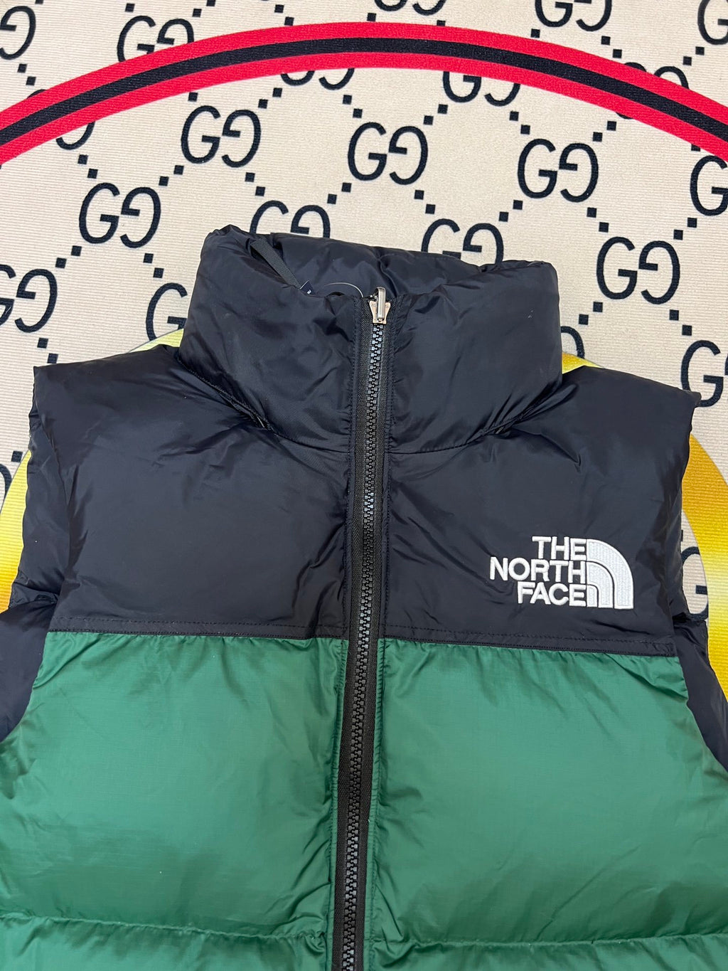 The North Face Green 700 Down Nuptse Vest