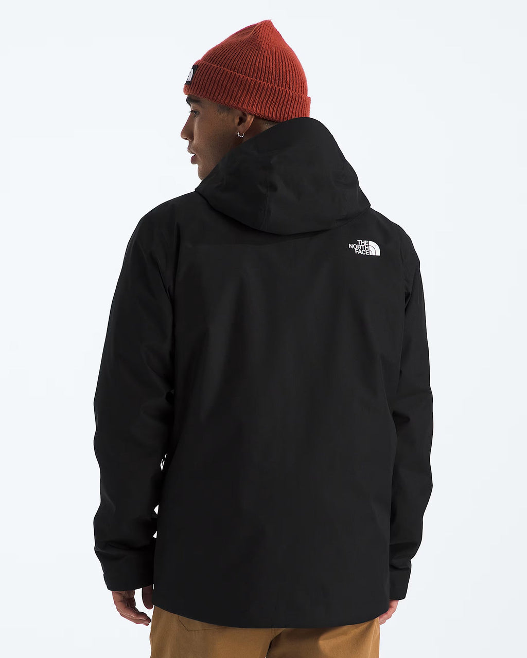 The North Face Black Venture DryVent Waterproof Jacket with Attached Hood