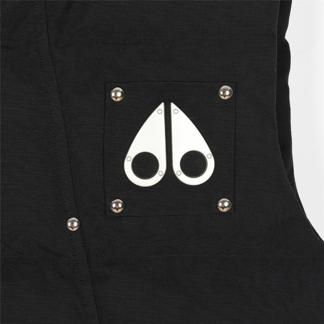 Moose Knuckles Black Satellite Vest