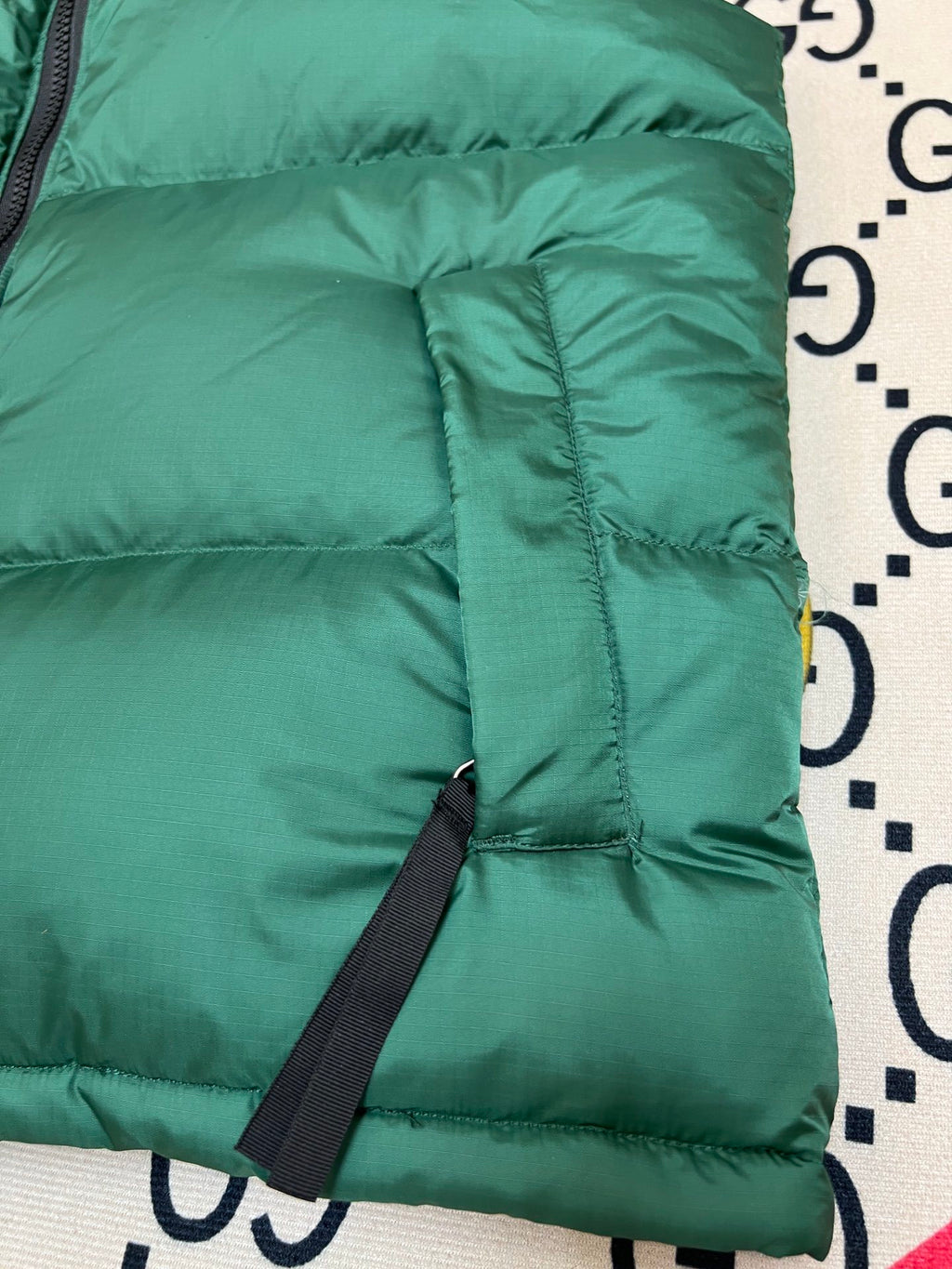 The North Face Green 700 Down Nuptse Vest