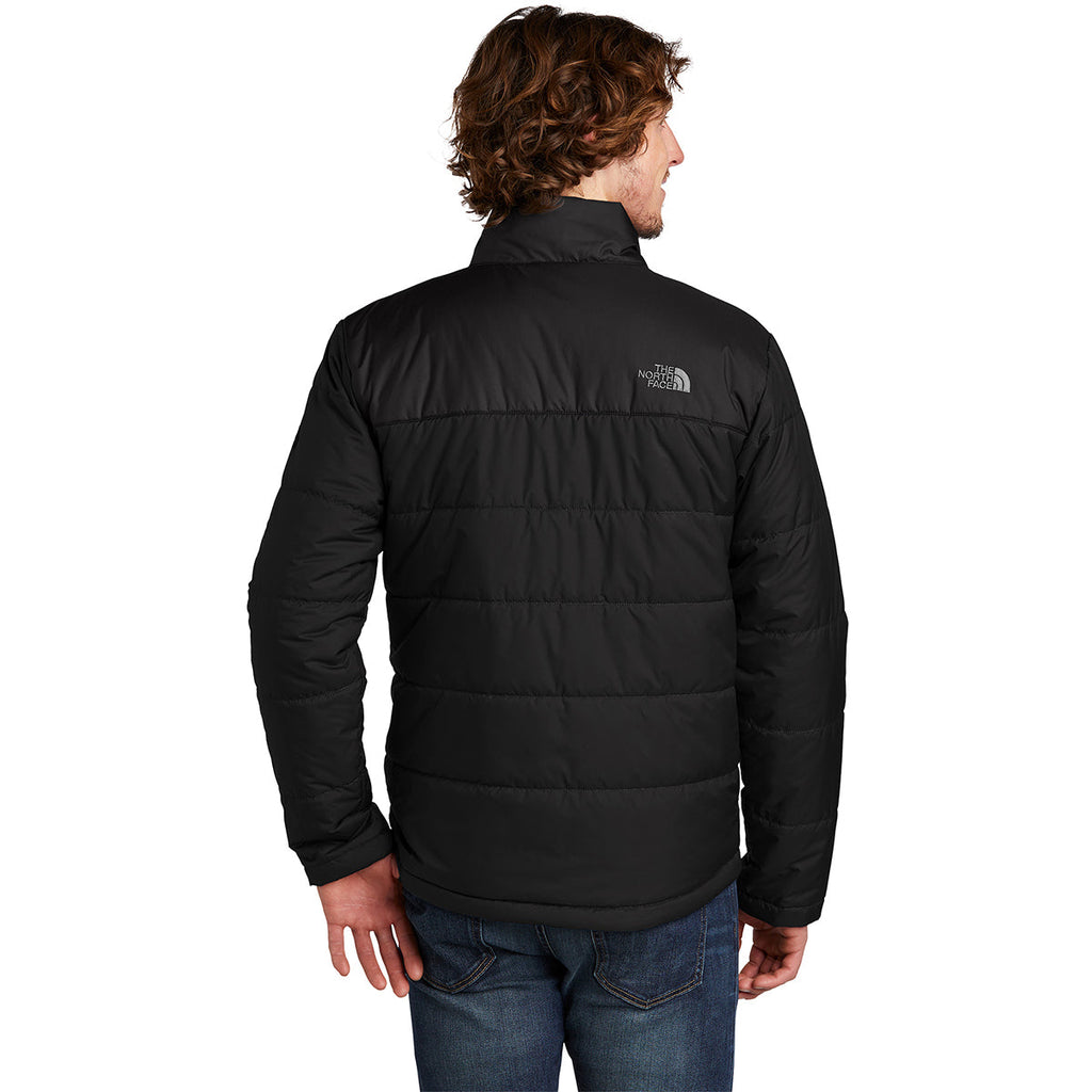 The North Face Black Tamburello Synthetic Insulated Jacket with Panel Quilting