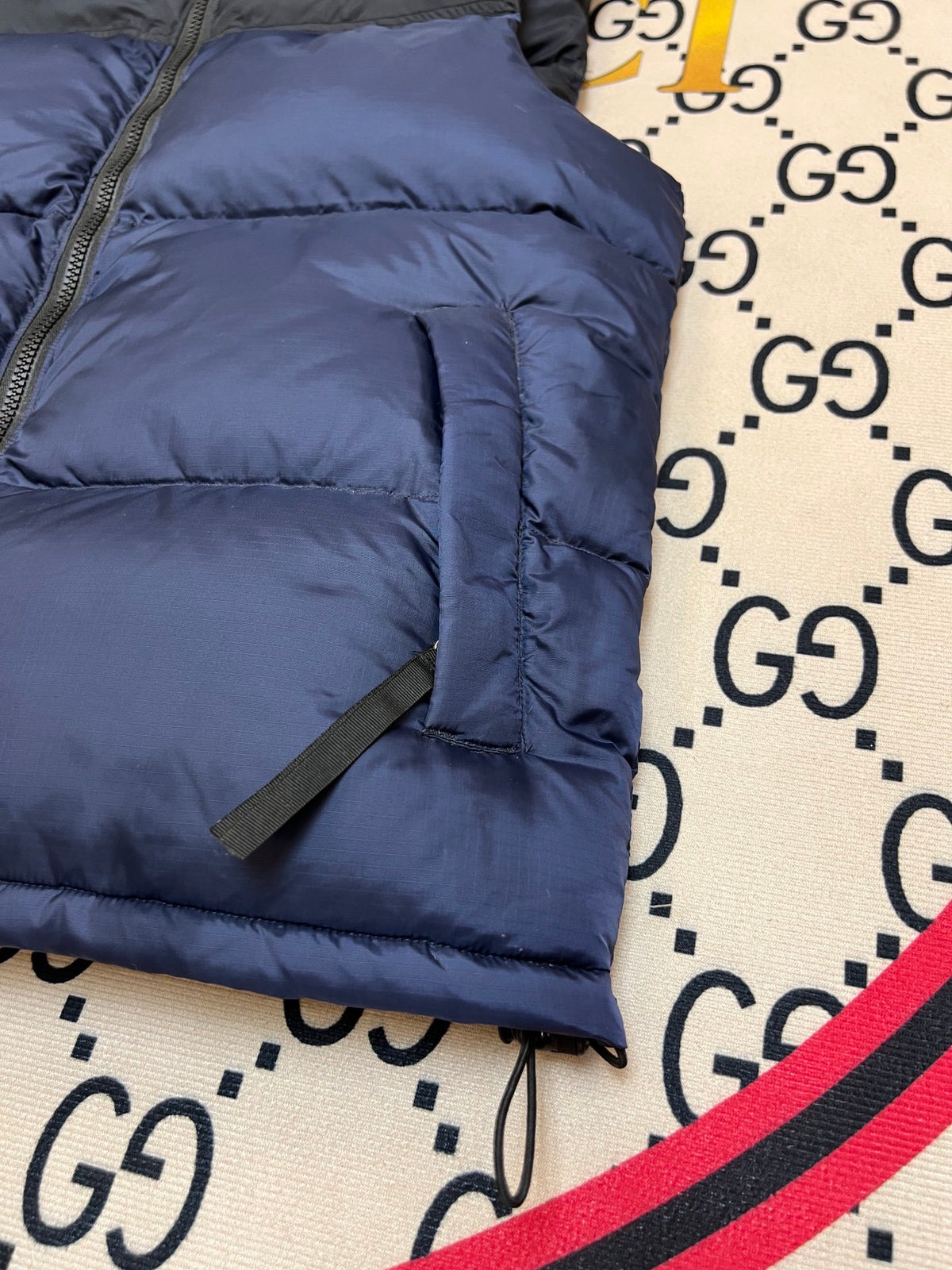 The North Face Navy 700 Down Nuptse Vest
