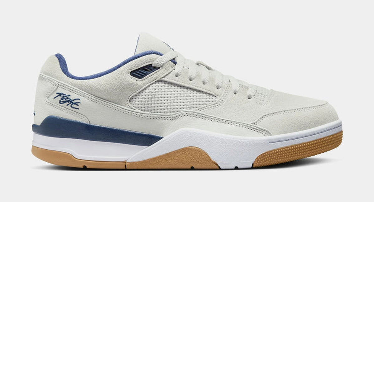 Flight Court Mens Basketball Shoes (Neutral GreyMidnight NavyWhite)
