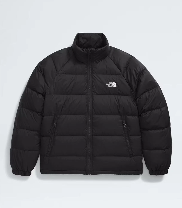 The North Face Black Lhotse Down Jacket with Stand Collar
