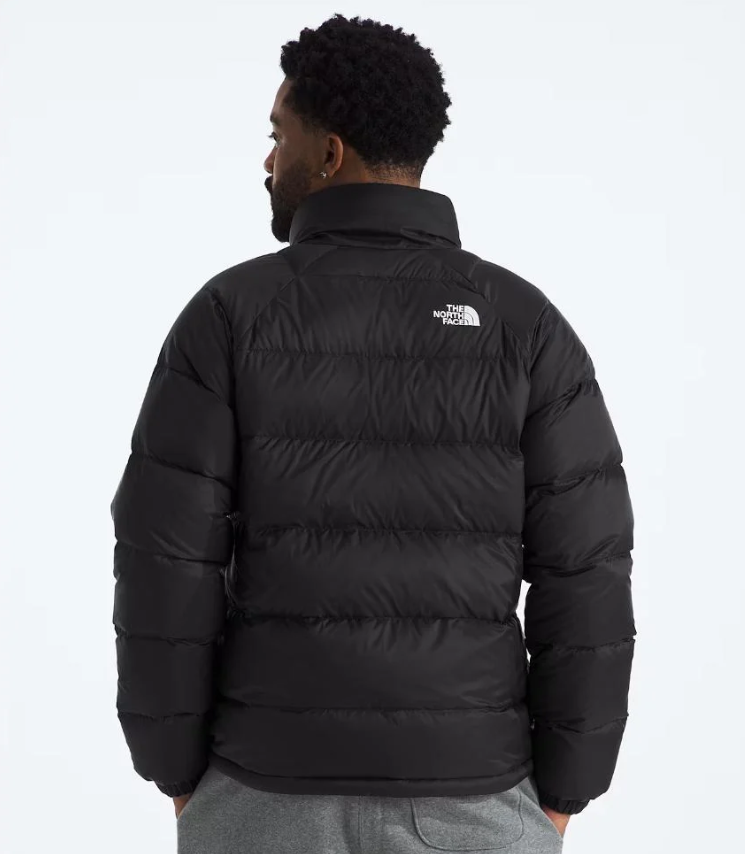 The North Face Black Lhotse Down Jacket with Stand Collar