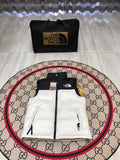 The North Face White 700 Down Nuptse Vest