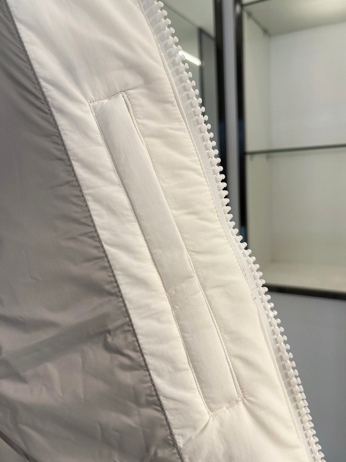 Canada Goose White Down Vest Fusion Fit