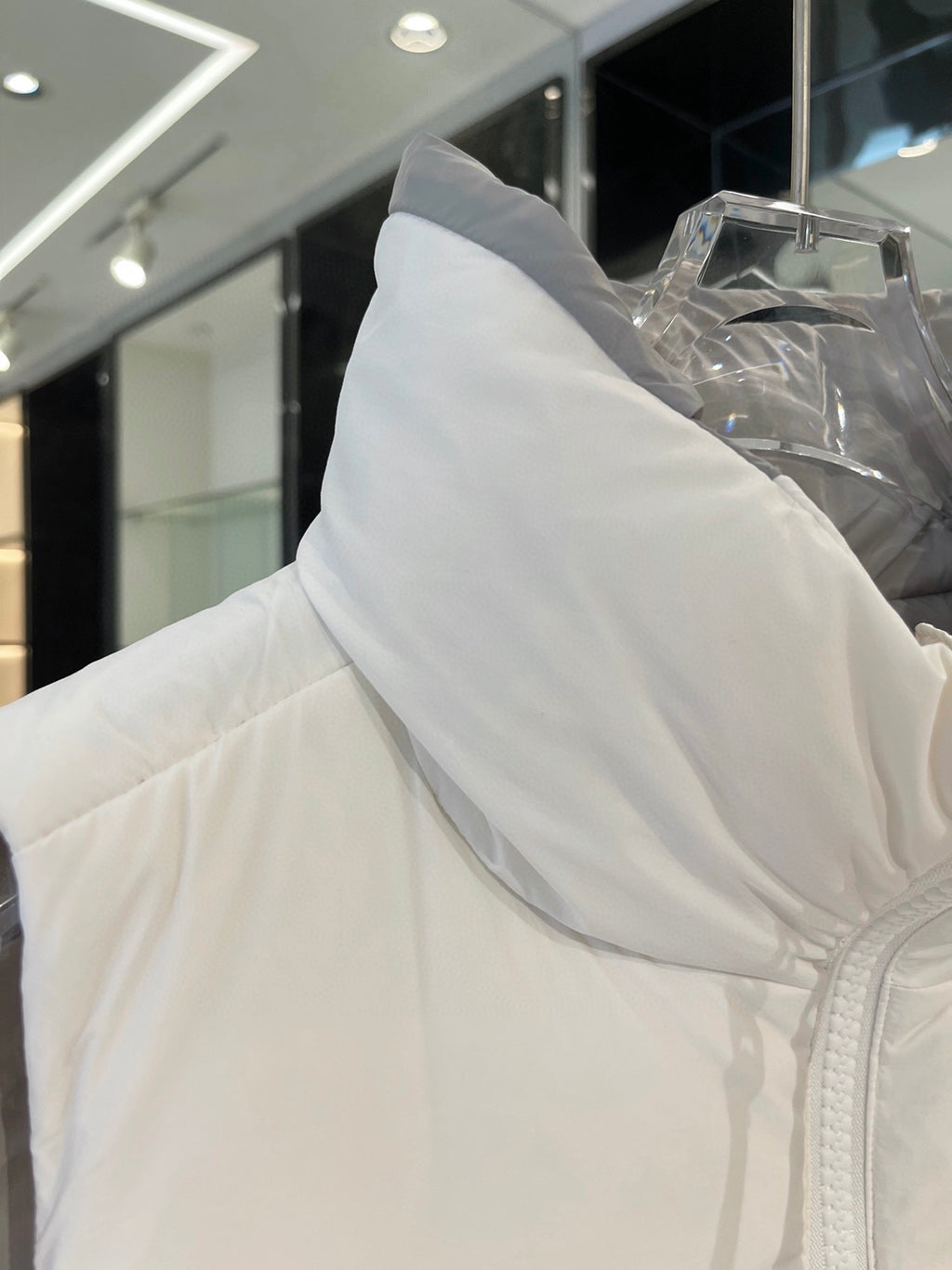 Canada Goose White Down Vest Fusion Fit