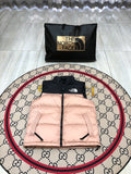 The North Face Pink 700 Down Nuptse Vest