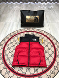The North Face Red 700 Down Nuptse Vest