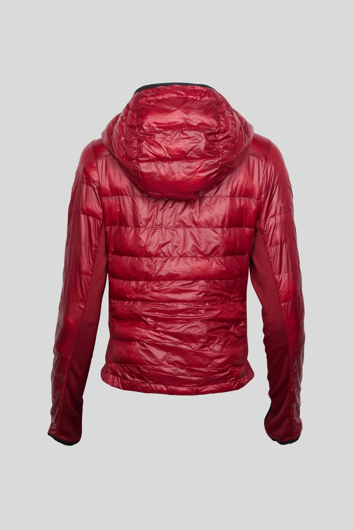 Canada Goose Red Hybridge Lite Down Jacket with Hood