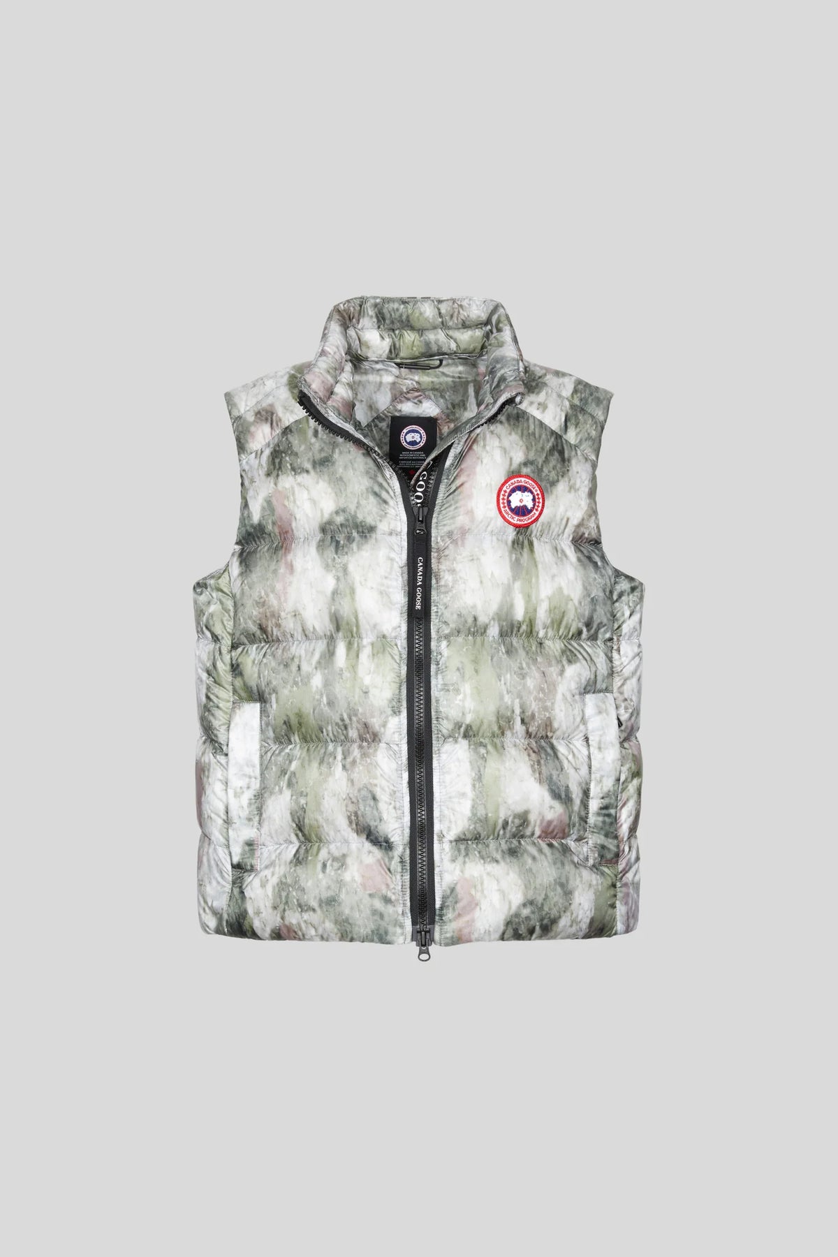 Canada Goose Floral Print Down Vest Freestyle