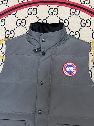 Canada Goose Graphite Grey Down Vest Arctic Program