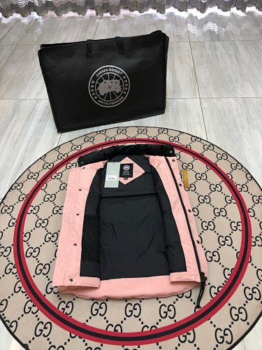 Canada Goose Pink Down Vest Arctic Program