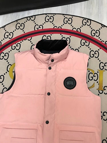 Canada Goose Pink Down Vest Arctic Program