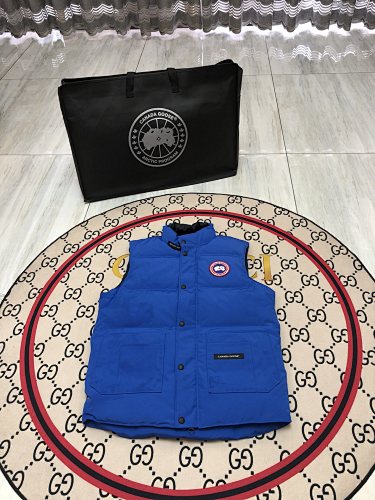 Canada Goose Royal Blue Down Vest Arctic Program