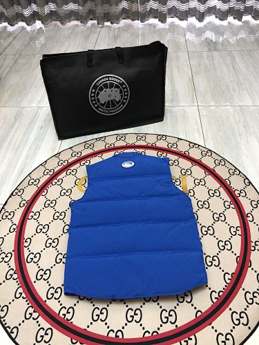 Canada Goose Royal Blue Down Vest Arctic Program