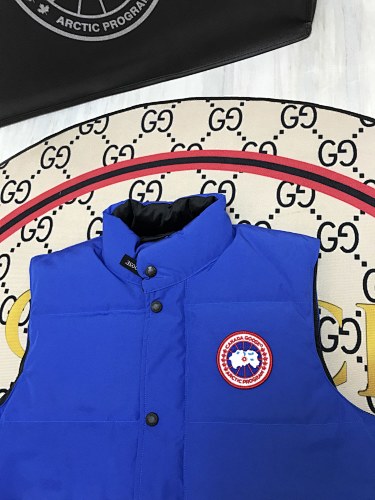 Canada Goose Royal Blue Down Vest Arctic Program