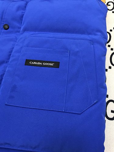 Canada Goose Royal Blue Down Vest Arctic Program