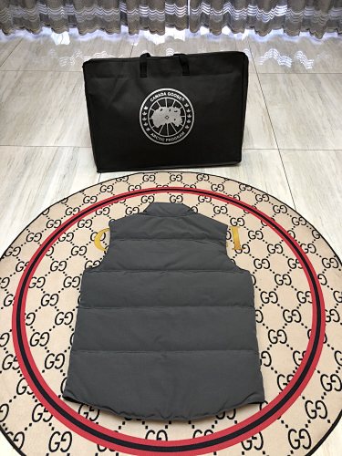 Canada Goose Graphite Grey Down Vest Arctic Program
