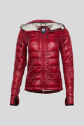 Canada Goose Red Hybridge Lite Down Jacket with Hood